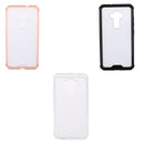 Phone Case , Heavy Duty Slim Hard Acrylic + Soft TPU Shockproof Frame Protection Defender Case For Asus ZenFone 3 Black