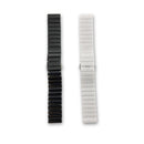 Luxury 20mm Ceramic Bracelet Watch Band Strap Deployment Clasp for Samsung Gear S2 Classic , Huawei Watch 2 , Garmin Vivoactive 3 , Pebble Round Large , Moto360 Gen2 Men's 42mm
