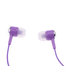 In-Ear Headphone, 3.5mm Jack Candy Color Bass Earbud Earphone With For iPhone Samsung Purple