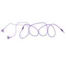 In-Ear Headphone, 3.5mm Jack Candy Color Bass Earbud Earphone With For iPhone Samsung Purple