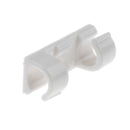 20 Pieces Self Adhesive Adjustable Wire Cable Ties Clamp Clip Tidy White