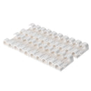 20 Pieces Self Adhesive Adjustable Wire Cable Ties Clamp Clip Tidy White