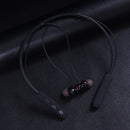 Headsets Wireless Earphone Neck Hanging Stereo Headphones Gold