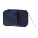 Canvas Travel Passport ID Card Cover Holder Case Protector Organizer Bag
