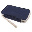 Canvas Travel Passport ID Card Cover Holder Case Protector Organizer Bag