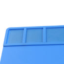 Soldering Repair Maintenance Platform Heat Insulation Silicone Pad Mat 49 x 35cm