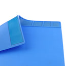 Soldering Repair Maintenance Platform Heat Insulation Silicone Pad Mat 49 x 35cm