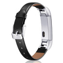 For Fitbit Alta Accessory Band, Soft Genuine Leather Replacement Strap for Alta Smart Fitness Tracker, Fits 5.31''-8.07'' (135mm-205mm) Wrist