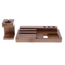 Bamboo Watch Stand Dock Wood Stand Bracket Holder Charging Cradle for Apple iPhone iPad