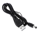 USB 2.0 A Type Male to DC 5.5 x 2.5mm DC 5V Power Plug Connector Cable usb to 5v power cable usb to dc power cable