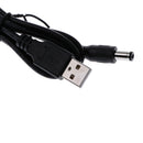 USB 2.0 A Type Male to DC 5.5 x 2.5mm DC 5V Power Plug Connector Cable usb to 5v power cable usb to dc power cable