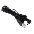5V DC Power cord USB to 3.5mm x 1.35mm Barrel Jack Adapter Connector Charging Cable Plug