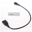 9.8 inch Micro USB OTG Cable Female and USB 2.0 A Female Adapter Cable for Samsung HTC Smartphones