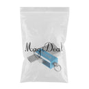 OTG USB Flash Drive for Cell Phones,Tablets and PCs,Key Chain Included, 32GB, Blue
