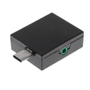 Type-C Male to USB 2.0 Female OTG Adapter with 3.5mm Female Digital Audio Output Speaker Port Converter Adapter