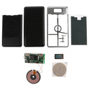 Dual USB Mobile Power Bank Case, Wireless Charger Power Bank Case 10000mAh, Portable Charger Qi Wireless Charging Pad for iPhone X iPhone 8 Plus/8/7 Plus Galaxy S9/S8/S7 Note 8/7