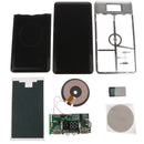Dual USB Mobile Power Bank Case, Wireless Charger Power Bank Case 10000mAh, Portable Charger Qi Wireless Charging Pad for iPhone X iPhone 8 Plus/8/7 Plus Galaxy S9/S8/S7 Note 8/7