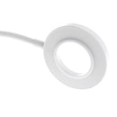 Selfie Filled Lamp and Adjustable Cell Phone Stand Holder For iPhone Samsung White