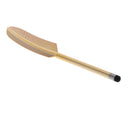 Feathers Handle Portable Touch Screen Capacitive Stylus Pen Feather Shape for Touch Phones Gold