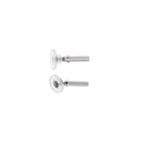 2pieces Spring Point Round Thin Tip Capacitive Stylus for iPhone Android