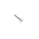 2pieces Spring Point Round Thin Tip Capacitive Stylus for iPhone Android