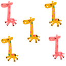 5pc Animal Design Cord Winder Silicone Earphone Cable Rollers Wire Organiser