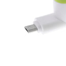 Mini Portable Power Small Micro USB Cooling Fan For Android Cell Phone White
