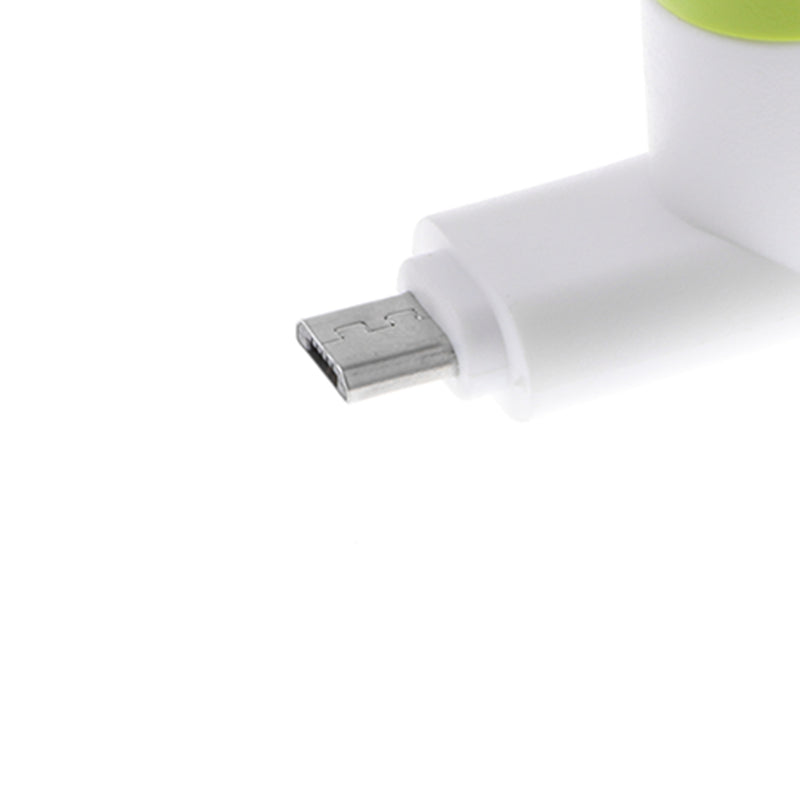 Mini Portable Power Small Micro USB Cooling Fan For Android Cell Phone White