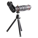 Cell Phone Camera Lens, 22 X Telephoto Lens + Clip-On Lenses for iphone 8 7 6 plus, Samsung Smartphone + Phone Camera Tripod
