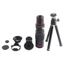 Cell Phone Camera Lens, 22 X Telephoto Lens + Clip-On Lenses for iphone 8 7 6 plus, Samsung Smartphone + Phone Camera Tripod