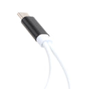 2 in 1 Type-C Audio Headphones Charge Cable Adapters for Xiaomi 6 Letv 3 Black