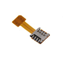Mini Dual SIM Card TF Card Adapter Extender For Samsung Android Micro SIM