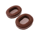 High Quality Protein Leather Cushion Ear Pad For Sony MDR-7506 , MDR-V6 , MDR-CD900ST Audio-Technica M-Series ATH-M30 ,ATH-M35 Headphone Brown