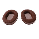 High Quality Protein Leather Cushion Ear Pad For Sony MDR-7506 , MDR-V6 , MDR-CD900ST Audio-Technica M-Series ATH-M30 ,ATH-M35 Headphone Brown