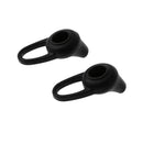1Pair Universal Silicone Earbuds Eartips Caps For Wireless Earphone Black