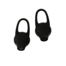 1Pair Universal Silicone Earbuds Eartips Caps For Wireless Earphone Black