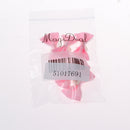 Peach Heart Diamond Cell Phone Accessories DIY Cloth Bowknot Accessory Pink