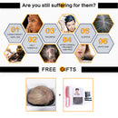 Human Hair Wig Blend Fringe Wavy Oblique Bangs Hairpieces Heat Safe 9 Inch
