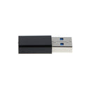 USB 3.0 Male to Type C Female Adapter,Type A to C USB 3.0 Male to 3.1 Female Adapter Converter Support Data Sync & Charging Black