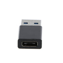 USB 3.0 Male to Type C Female Adapter,Type A to C USB 3.0 Male to 3.1 Female Adapter Converter Support Data Sync & Charging Black