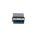 USB 3.0 Male to Type C Female Adapter,Type A to C USB 3.0 Male to 3.1 Female Adapter Converter Support Data Sync & Charging Black