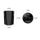 Qi Wireless Car Charger 10W 2 in 1 Fast USB Output Charging + Wireless Charging Suction Cup Holder