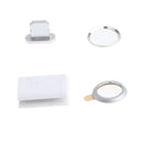 Rear Camera Lens Protector Ring Cover & Anti Dust Plug For IPhone 7 Silver