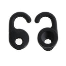 1Pair Silicone EarTips Earbuds Skin Cover For Jabra Earphones Headsets Black