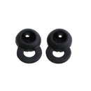 1Pair Universal Silicone Earbuds Eartips Caps for Wireless Headsets Black