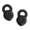 1Pair Universal Silicone Earbuds Eartips Caps for Wireless Headsets Black