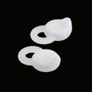 1Pair Universal Silicone Earbuds Eartips Caps For Wireless Headsets White