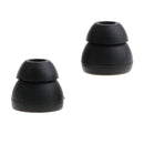 Replacement Ear Tips Ear Buds Sets For Sony Ex/Senhai Cx/AKG Models Black