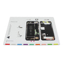 Professional Guide Magnetic Screw Keeper Pad Screws Chart Mat for Apple iPhone 8