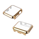 For Apple Watch Series 2/3 38MM Full Body Cover Case Screen Protector Gold